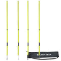 4 Pack Agility Pole in Carry Bag with Elevated Spring Teamwear equipment Alpha Gear