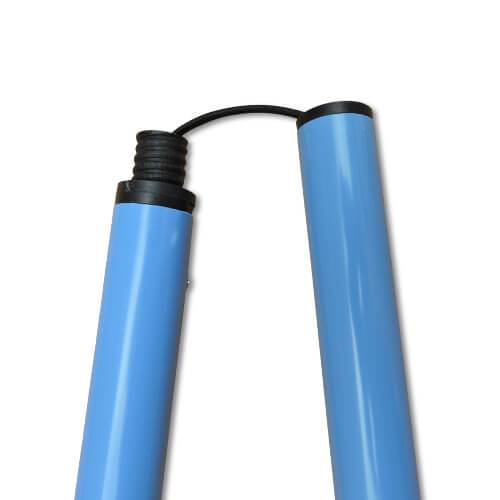 4 PACK AGILITY POLE WITH BAG BLUE Teamwear equipment Alpha Gear