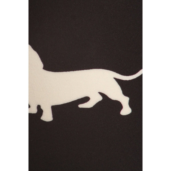 5" Yoga Band Buttery Soft High Waist Dachshund Print Leggings