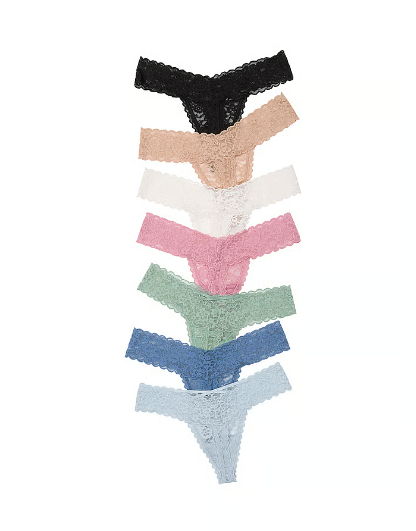 7-Pack Lacie Thong Panties