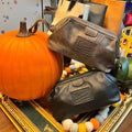 Leather Dopp Kit & Makeup Bag