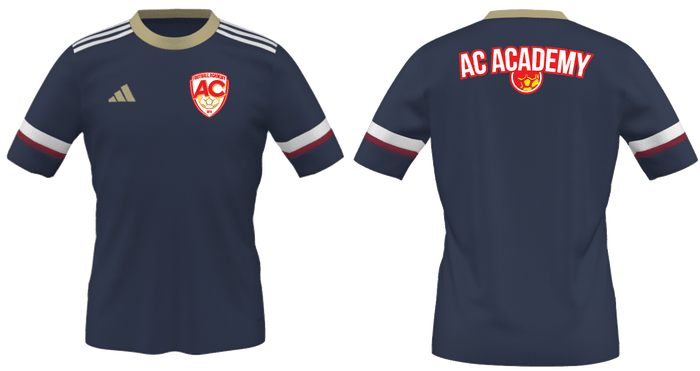AC FOOTBALL ACADEMY Men's Squadra 25 Jersey (JD7459-217-2464) AC FOOTBALL ACADEMY Adidas Club Zone