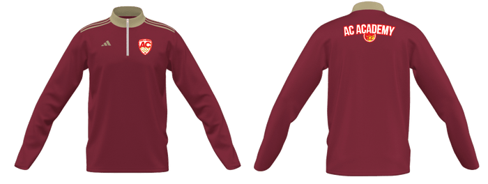 AC FOOTBALL ACADEMY Youth Entrada 22 Training Top (IA0429-617-2464) AC FOOTBALL ACADEMY Adidas Club Zone