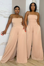 Amara Billowy Wide Leg Chiffon Jumper