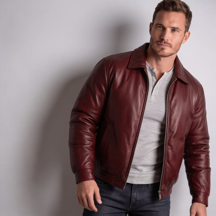 XS / Red / Leather