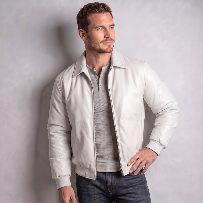 XS / White / Leather