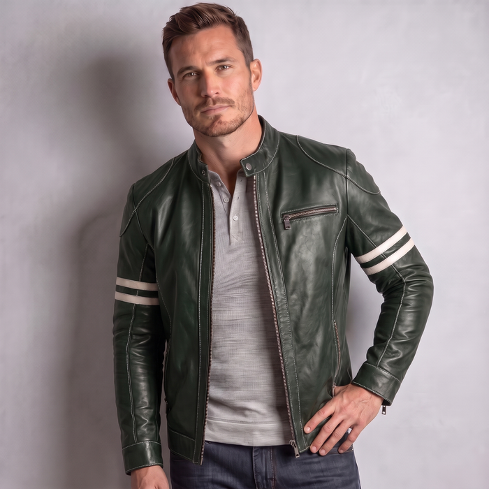 XS / Green / Leather