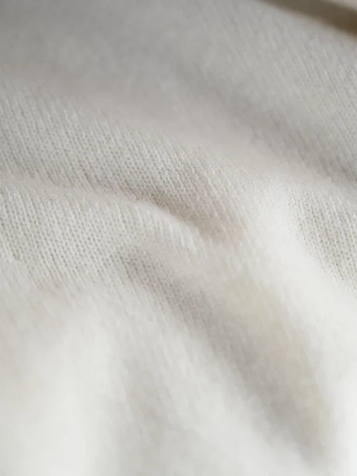 Araceli Round Neck 100% Wool Cardigan