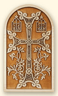 Armenian Cross Laser-Engraved Plaque