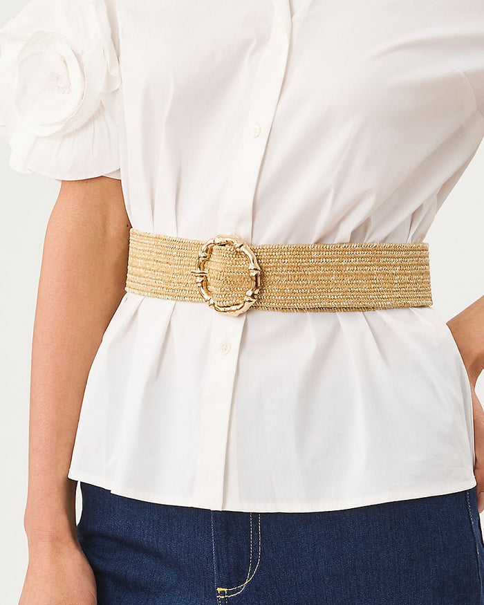 Lilly Pulitzer - Arta Belt - Gold Metallic