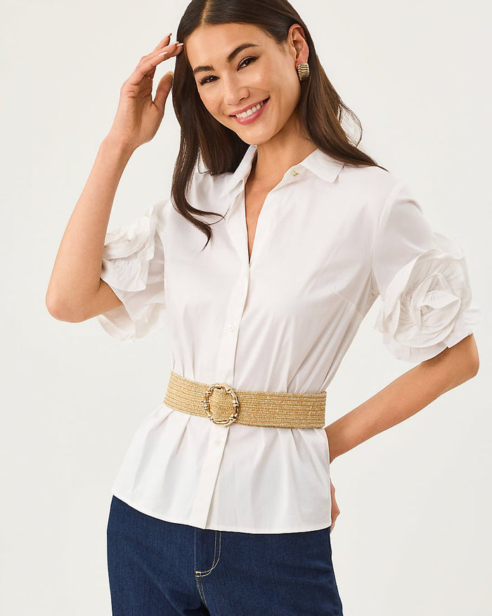 Lilly Pulitzer - Arta Belt - Gold Metallic