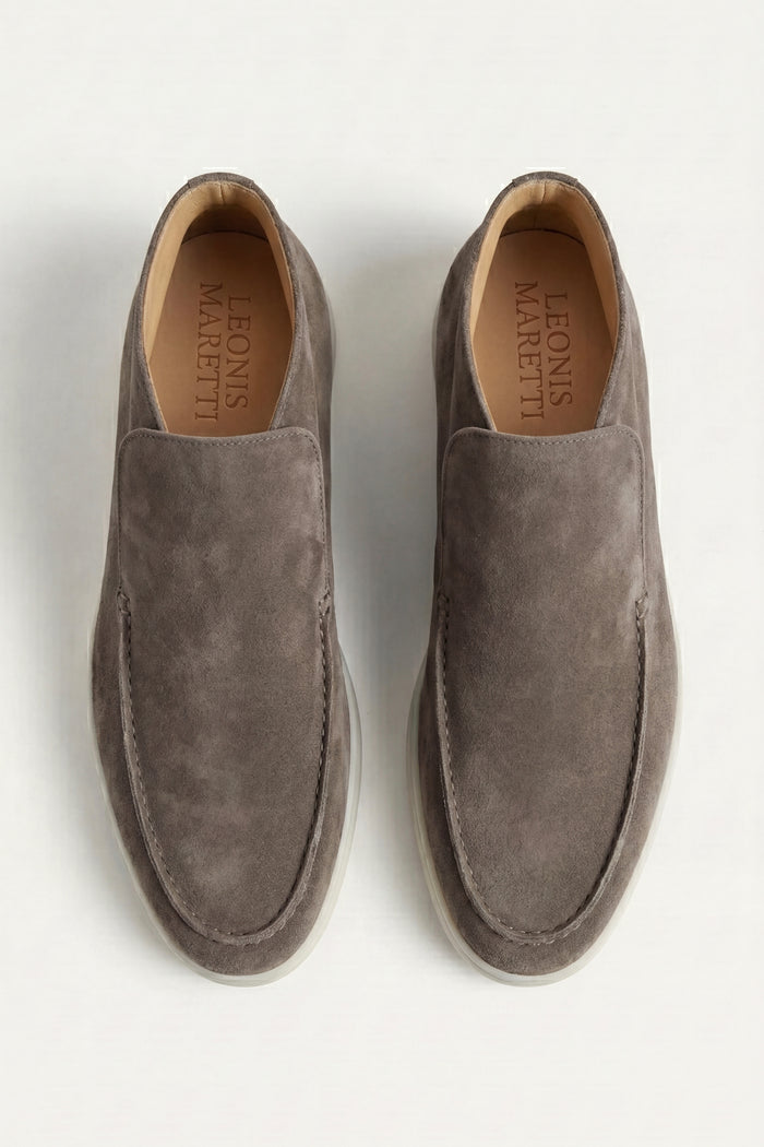 Arzano High Top Loafer Olive Green