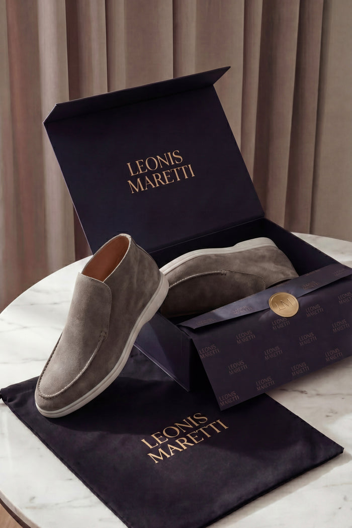 Arzano High Top Loafer Olive Green