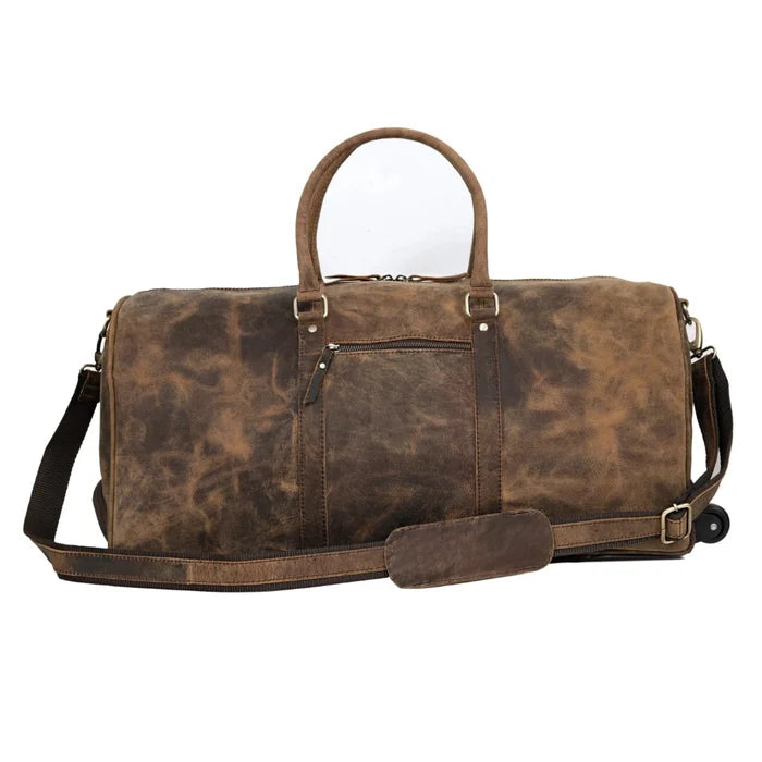 Atlanta Leather Duffle Combo