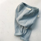 Autumn Baby Ribbed Leggings | Baby Elastic Waist Casual Pants