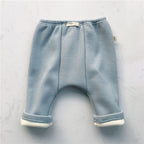 Autumn Baby Ribbed Leggings | Baby Elastic Waist Casual Pants