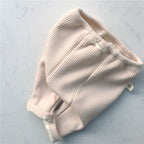 Autumn Baby Ribbed Leggings | Baby Elastic Waist Casual Pants