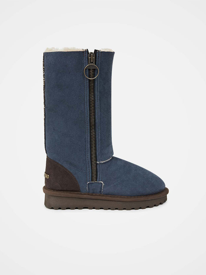 Aviator Sheepskin Calf Boots
