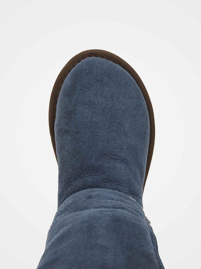 Aviator Sheepskin Calf Boots