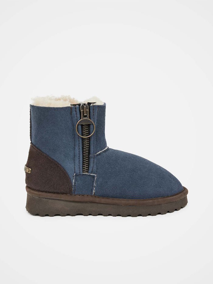 Aviator Sheepskin Shortie Boots