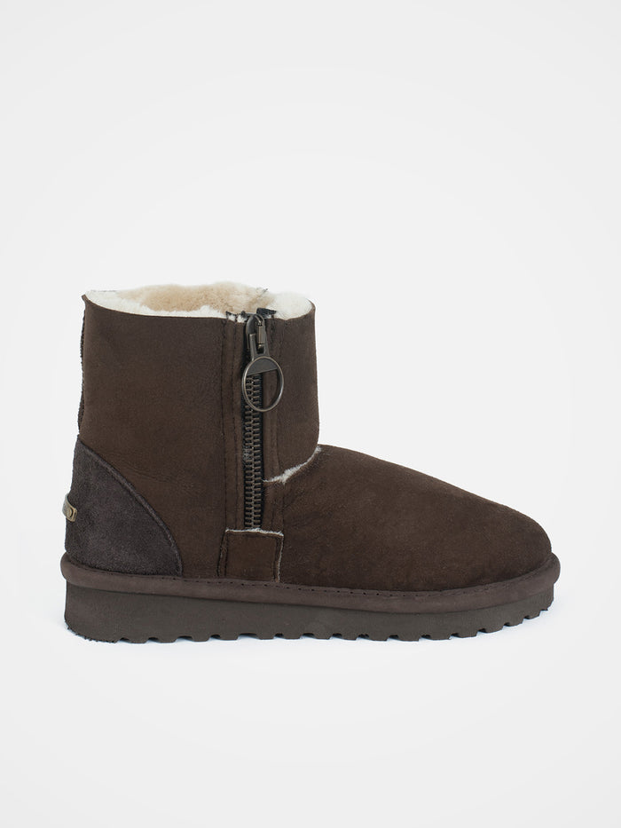 Aviator Sheepskin Shortie Boots