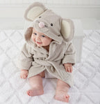 Baby Hooded Animal Bath Towel | Soft Cotton Baby Hooded Bath Towel