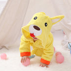 Baby Hooded Animal Bath Towel | Soft Cotton Baby Hooded Bath Towel