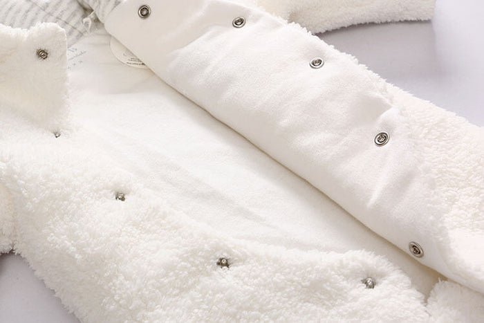 Baby inter Cotton Padded Clothes | Baby Thick Warm Onesie Winter
