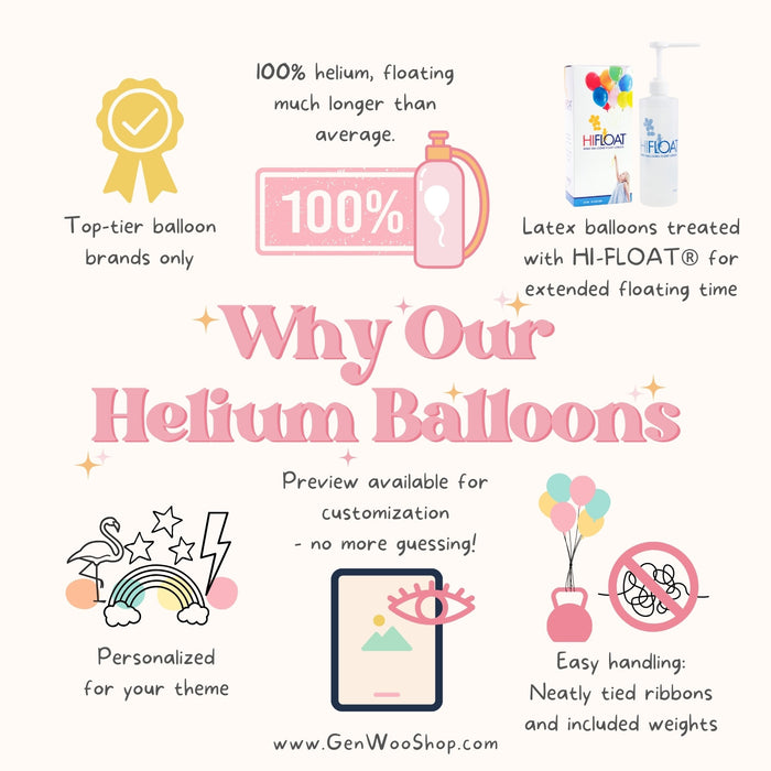 Balloon Bouquet with Bows