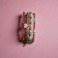Barefoot Valentine's Set of 4 Adjustable Bracelets *FINAL SALE*