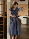 Baylee Round Neck 100% Cotton Dress