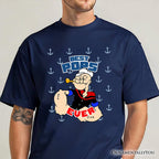 Best Pops Ever T-Shirt, Classic Popeye the Sailorman Dad Tee for Fun and Strong Dads T-Shirts OrnamentallyYou