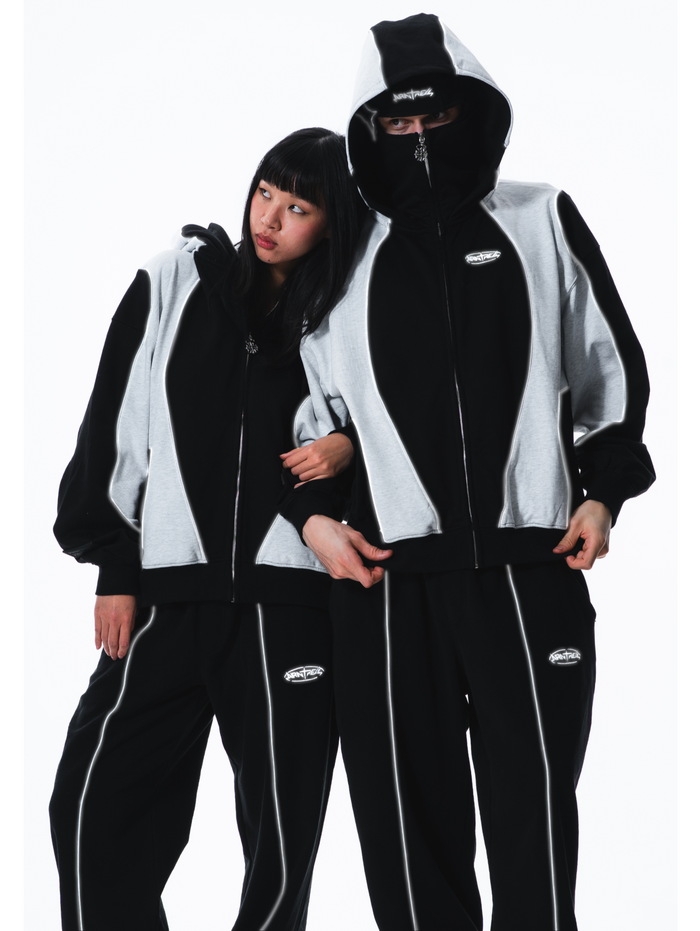Bicolor Reflective Phantom Hoodie