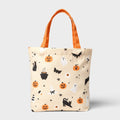 Bolsa Spritz para dulces con asas naranjas e íconos de Halloween #color_SPZ Orange/Black
