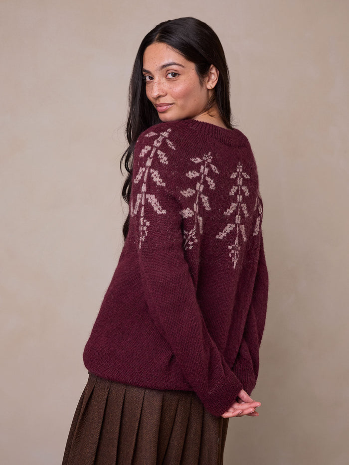 Botanical Yoke Jumper