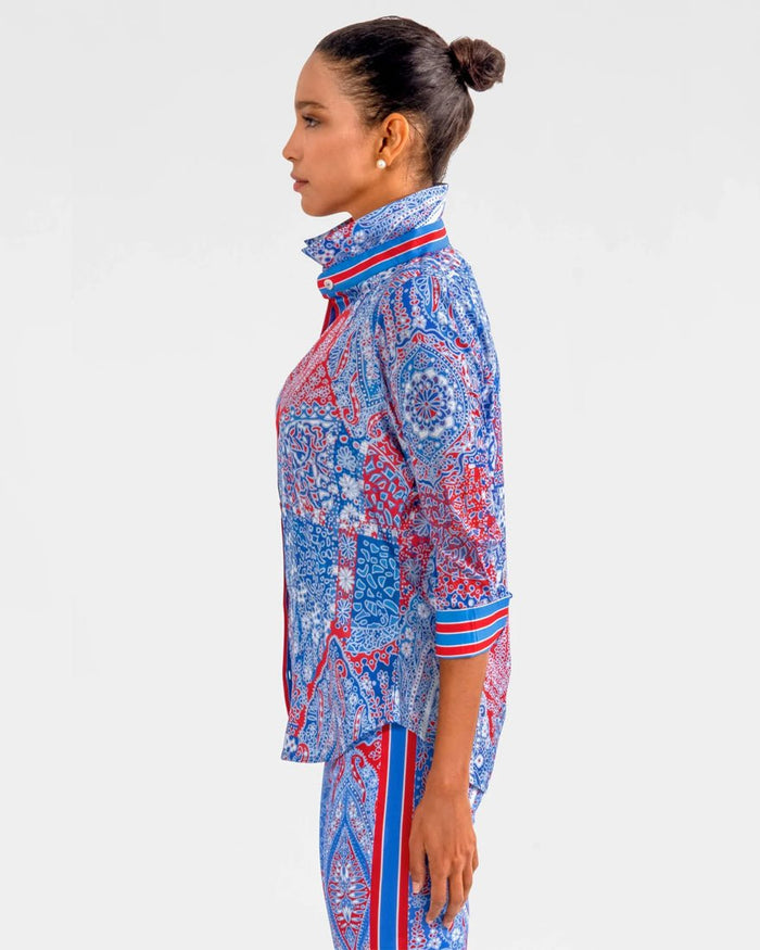 Boyfriend Shirt - Blues Grand Bazaar