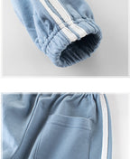 Boys Cotton Sweatpants | Boys Elastic Waist Sweatpants