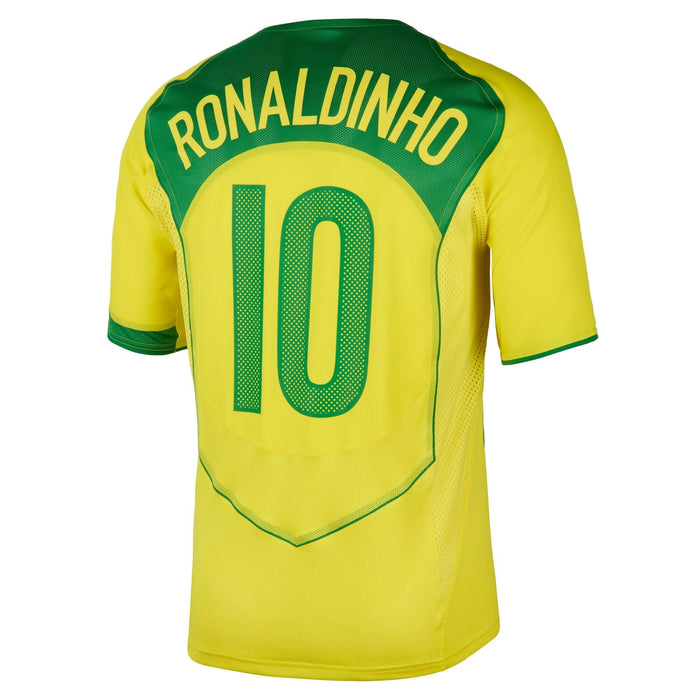 Brazil 2004 Total 90 Reissue Jersey #Ronaldinho10 (IF2941-731) Apparel Nike