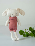 Bunny White & Pink Soft Toy /Made in India / Plush//Baby Soft Toy | 100% Premium Cotton