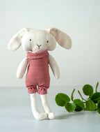 Bunny White & Pink Soft Toy /Made in India / Plush//Baby Soft Toy | 100% Premium Cotton