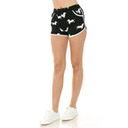 Buttery Soft Dachshund Print Lounge Shorts with Pockets