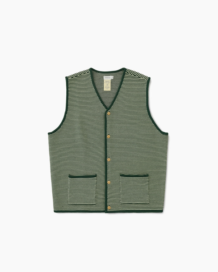 Cabin Knit Vest Green