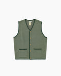 Cabin Knit Vest Green