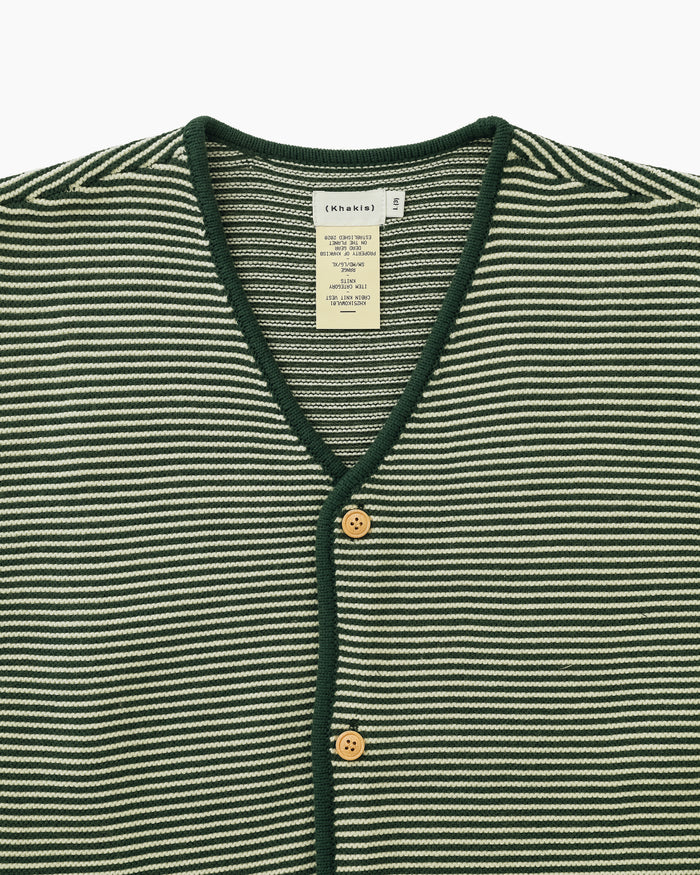 Cabin Knit Vest Green