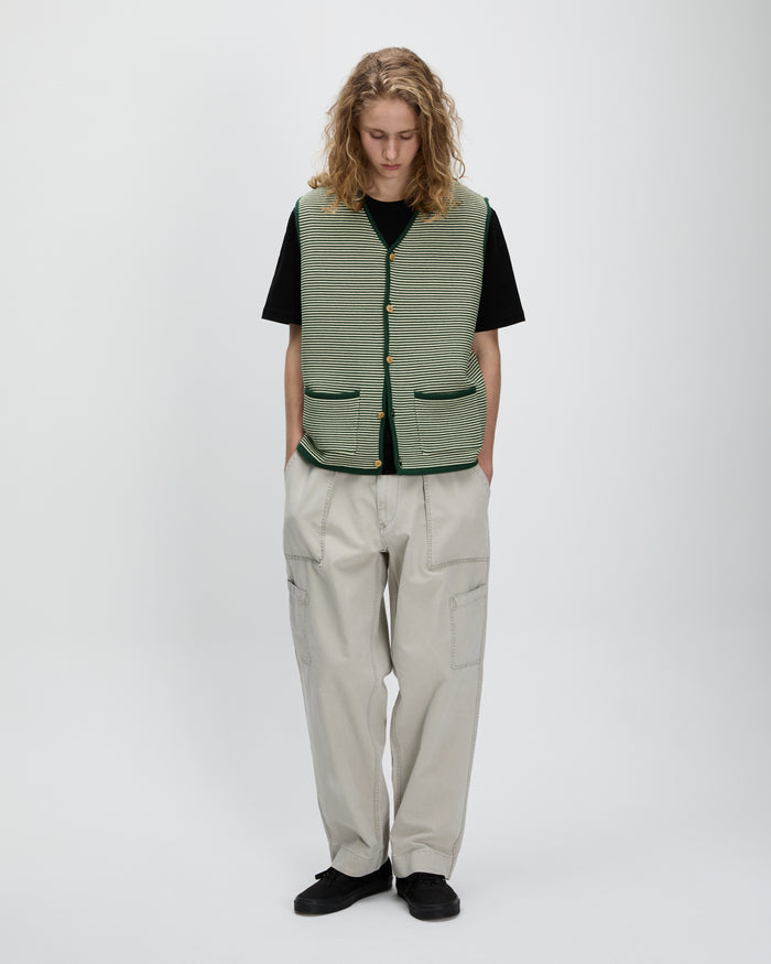 Cabin Knit Vest Green