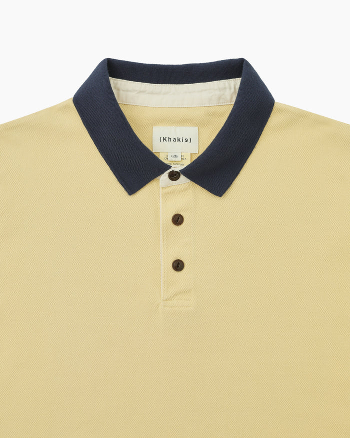 Campus S/S Polo Yellow