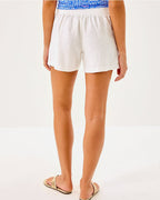 Captina Linen Short - Resort White