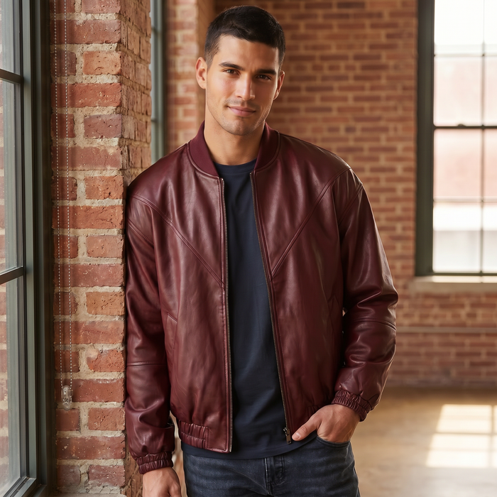 XS / Red / Leather