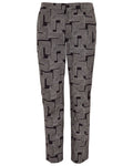 CHARLES INTER TWINE BLACK MENS TAILORED PANT