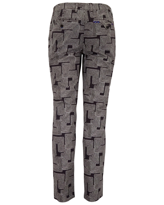 CHARLES INTER TWINE BLACK MENS TAILORED PANT